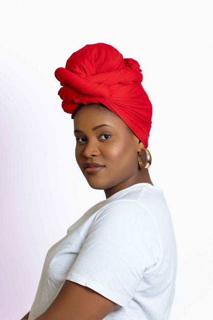 Headwrap Red